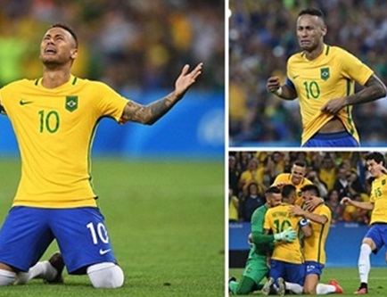 Usain Bolt góp mặt, Neymar khóc như mưa trong ngày làm nên lịch sử cùng Brazil