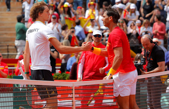 Nadal đưa Tây Ban Nha vào bán kết Davis Cup 2018