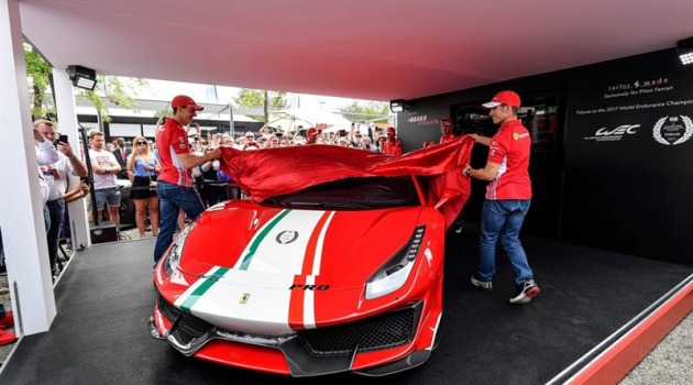 Cận cảnh siêu phẩm Ferrari 488 Pista phiên bản đặc biệt Piloti Ferrari
