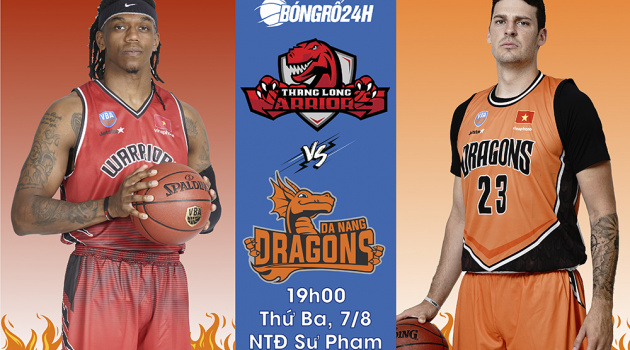 Thang Long Warriors vs Danang Dragons(7/8):  Chuyến làm khách cuối cùng của Rồng sông Hàn tại đất Thủ đô
