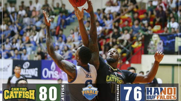 Ngược dòng căng thẳng, Cantho Catfish giành lợi thế đầu tiên