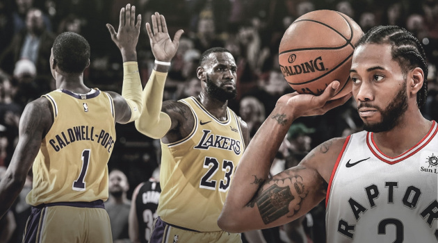 Kawhi Leonard không thể ra sân trong trận làm khách tại sân nhà Los Angeles Lakers