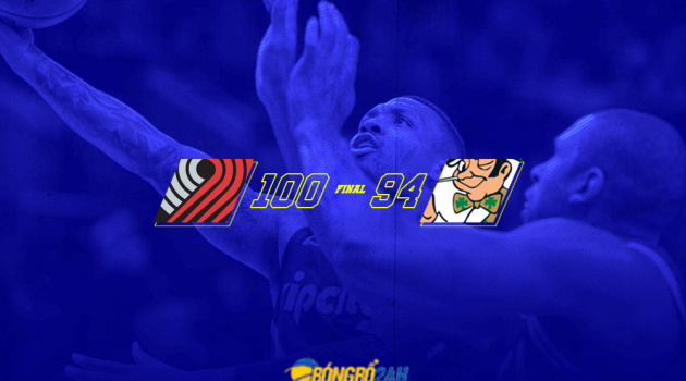 Giữ chân thành công Boston Celtics, Portland Trail Blazers vươn lên vị trí thứ 2 bảng xếp hạng miền Tây