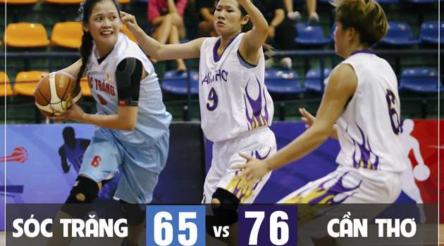 Thắng Sóc Trăng thuyết phục, nữ Cần Thơ có trong tay huy chương bạc của Đại hội 