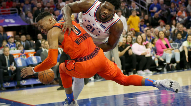 Russell Westbrook và mối thâm thù đại hận với Joel Embiid