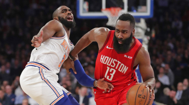 Chùm ảnh: James Harden lập kỷ lục cá nhân trong ngày hủy diệt Knicks