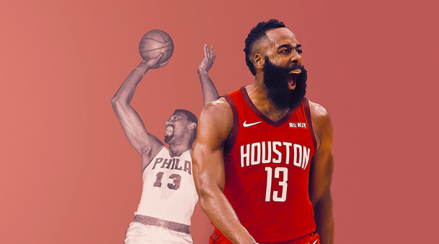 James Harden tái lập chuỗi 30 điểm của Wilt Chamberlain
