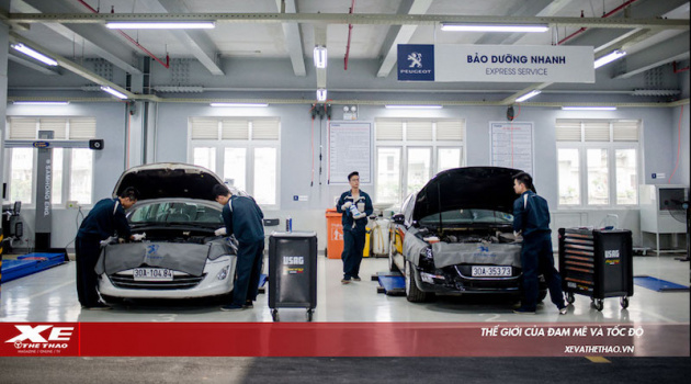 Peugeot hỗ trợ phương tiện đi lại cho khách bảo hành xe