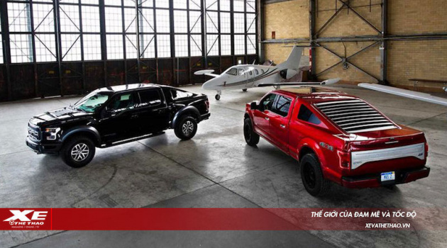Diện mạo mới lạ của bán tải Ford F-150 sau khi khoác gói độ Aero X