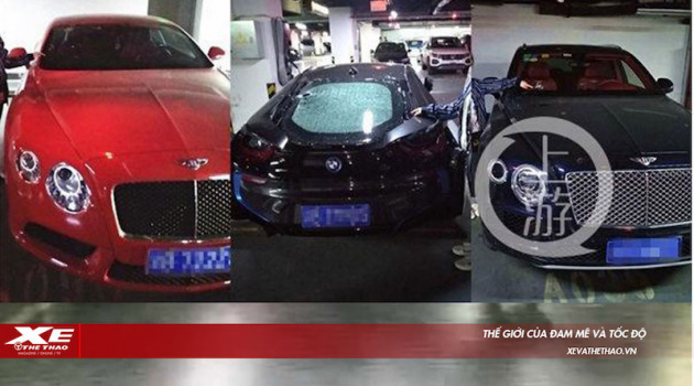 Dàn siêu xe hơn chục chiếc ‘hứng chịu trận đòn bầm dập’ của một cô gái giận dỗi người yêu