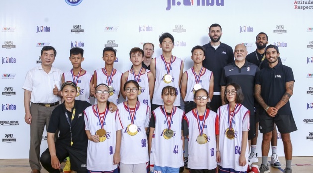 10 cầu thủ trẻ đại diện Việt Nam tham dự Giải Vô Địch Thế Giới Jr.NBA – Châu Á Thái Bình Dương 