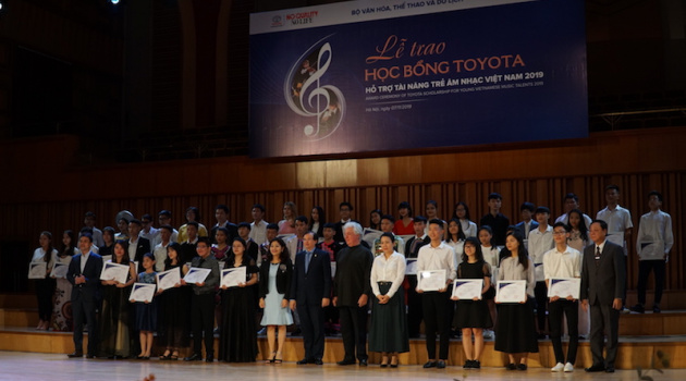 Học bổng Toyota hỗ trợ tài năng trẻ âm nhạc Việt Nam tiếp tục trao tặng 85 suất học bổng