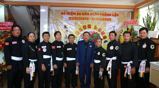 Hàng trăm võ sinh từ khắp nơi tề tựu dự Lễ kỉ niệm 50 năm sáng lập môn phái Thanh Long Võ Đạo