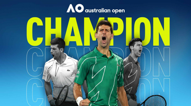 Ngược dòng trước Dominic Thiem, Novak Djokovic lần thứ 8 vô địch Australian Open