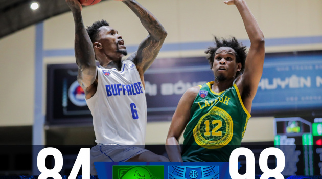 Kết quả VBA Premier Bubble Game 6: Cantho Catfish vs Hanoi Buffaloes