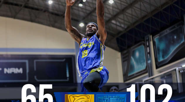 Kết quả VBA Premier Bubble Game 7: Nha Trang Dolphins vs Hochiminh City Wings