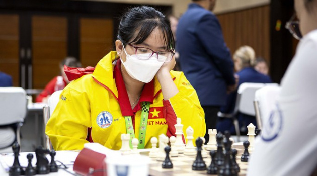 Tuyển nữ Việt Nam thắng Uzbekistan, xếp hạng 17 Olympiad cờ vua