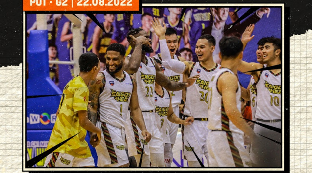 Kết quả VBA 2022 Playoffs 1 Game 2: Hochiminh City Wings vs Saigon Heat