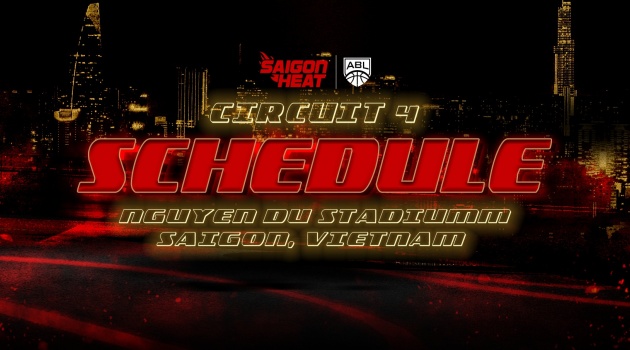 Saigon Heat công bố lịch thi đấu chặng 4 ABL 2023