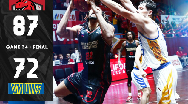Kết quả VBA 2023 Game 34: Thang Long Warriors vs Hochiminh City Wings