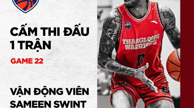Thang Long Warriors gặp tổn thất lực lượng