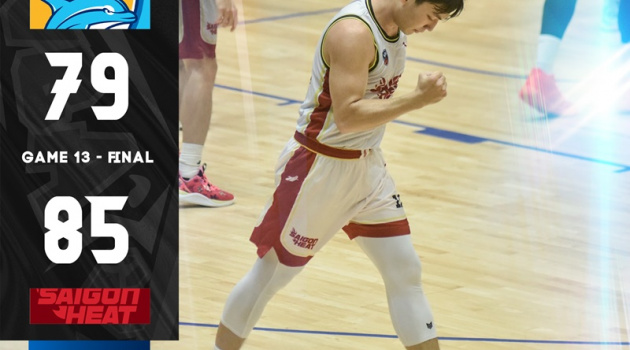 Kết quả VBA 2023 Game 13: Nha Trang Dolphins vs Saigon Heat