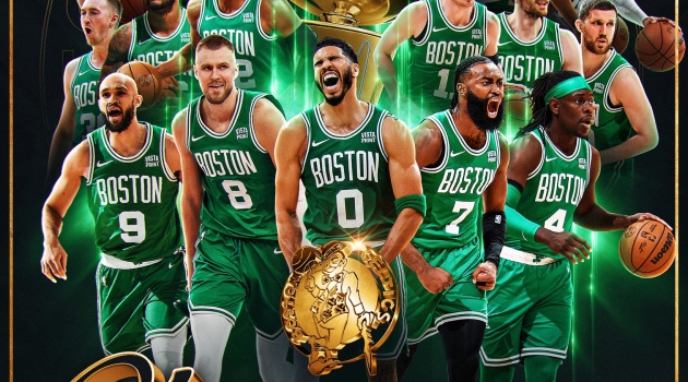 Kết quả NBA Finals Game 5: Đè bẹp Mavericks, Celtics lên ngôi vương thuyết phục