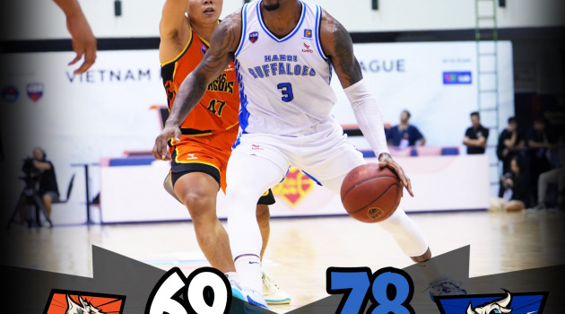 Kết quả VBA 2024 Game 16: Hanoi Buffaloes tiếp đà chiến thắng