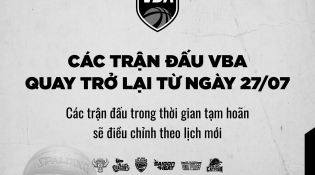 Chính thức! VBA 2024 công bố thời điểm trở lại