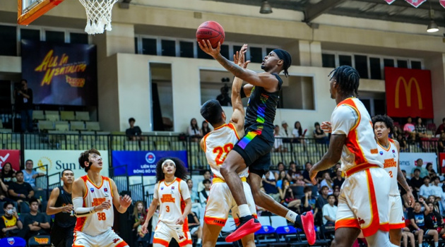 Chùm ảnh: Saigon Heat chật vật vượt qua Danang Dragons