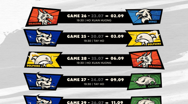 CHÍNH THỨC! BTC VBA công bố lịch đấu bù và vòng Playoffs