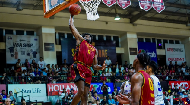 Chùm ảnh: Đè bẹp Nha Trang Dolphins, Saigon Heat thẳng tiến vào bán kết