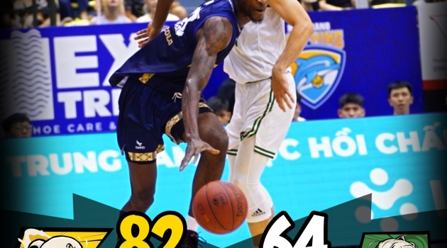 Kết quả VBA 2024 Game 48: Nha Trang Dolphins dứt chuỗi thua