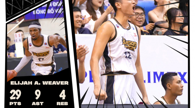 Kết quả VBA 2024 Final Game 2: Cantho Catfish vô phương trước Saigon Heat