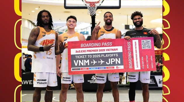 Kết quả 3x3 EXE Premier Vietnam ngày 20/4: Saigon Heat áp đảo