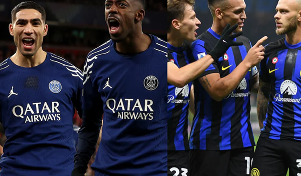 Báo chí Ý gọi thất bại 0-5 của Inter trước PSG là cơn ác mộng