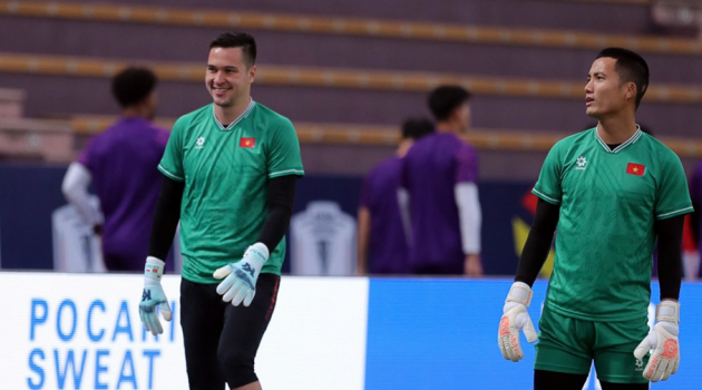 Cuộc đua quyết liệt ở vị trí thủ môn tuyển Việt Nam trước trận gặp Malaysia