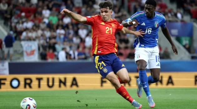 U21 Tây Ban Nha hòa U21 Ý, giữ vững ngôi đầu bảng A U21 EURO