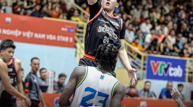 Kết quả VBA 2025 Game 19: Danang Dragons thị uy sức mạnh