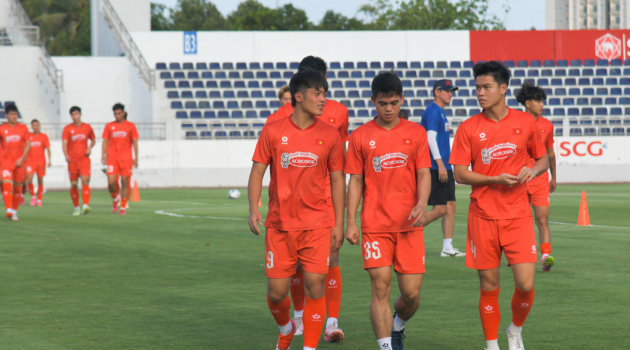 U23 Việt Nam tích cực rèn quân chuẩn bị bảo vệ ngôi vô địch Đông Nam Á