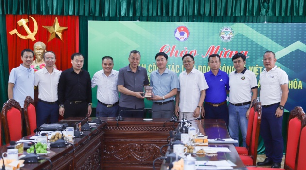 VFF và LĐBĐ Thanh Hóa hợp tác thúc đẩy sự phát triển bóng đá