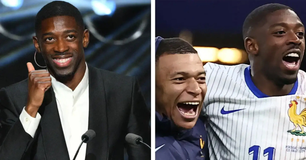 Mbappe phản ứng đầy cảm xúc khi Dembele giành Quả bóng vàng 2025