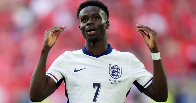 Bukayo Saka xác lập cột mốc lịch sử, trở thành cầu thủ Arsenal ghi bàn nhiều nhất cho tuyển Anh