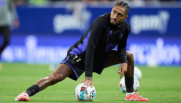 Barcelona tổn thất trước El Clasico, Raphinha tái phát chấn thương