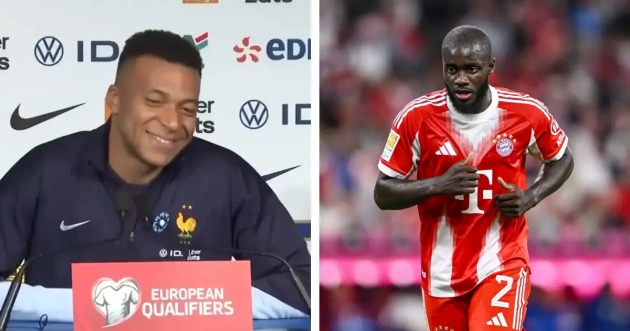 Mbappe hài hước gợi mở tương lai Upamecano, khiến phòng họp báo bật cười