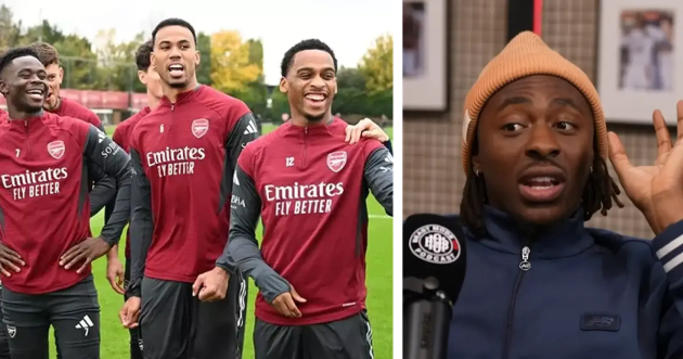 Eberechi Eze ngưỡng mộ Timber tại Arsenal