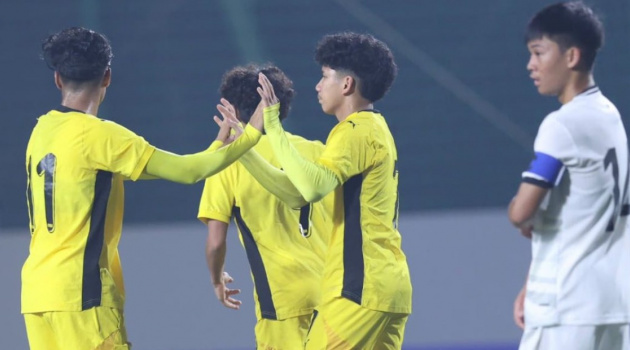 U17 Malaysia chiến thắng 13-0, vượt Việt Nam và được AFC khen ngợi