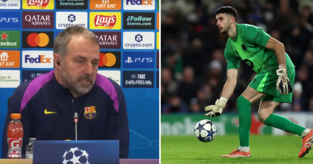 Hansi Flick bảo vệ lựa chọn của mình và khẳng định Joan Garcia giữ vai trò số một tại Barcelona