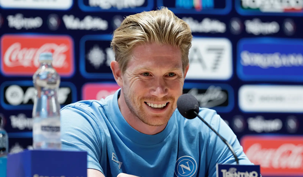 De Bruyne tiết lộ lý do bất ngờ khi gia nhập Napoli mùa hè 2025