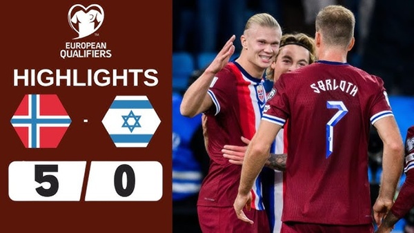 Haaland lập hattrick, Na Uy vùi dập Israel 5-0 ở vòng loại World Cup 2026